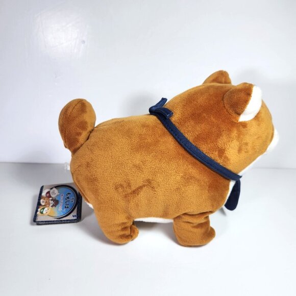Mochishiba Mochi Shiba Plush Loyal Dog Toy 9" Long 6" Tall 13311 Stuffed Animal - Picture 7 of 12